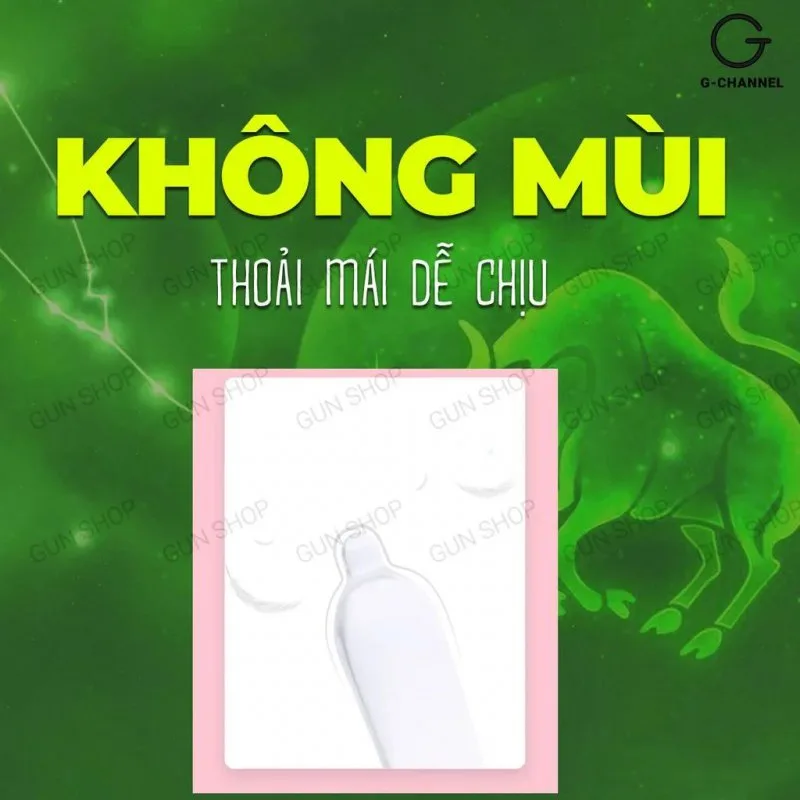Bao cao su Ropockon kim ngưu mỏng 0.03mm hương dâu, hộp 12 cái — ảnh 7