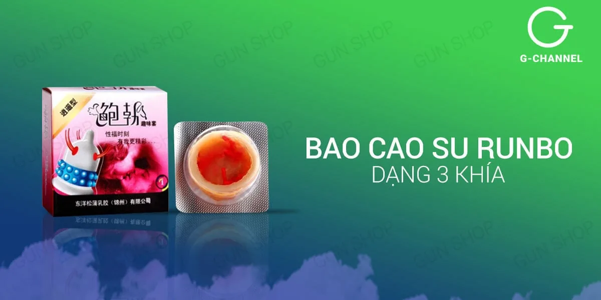 Bộ 3 hộp bao cao su Runbo gân gai lớn tăng khoái cảm — Đừng ngần ngại, đặt mua sản phẩm hôm nay để cảm nhận sự
