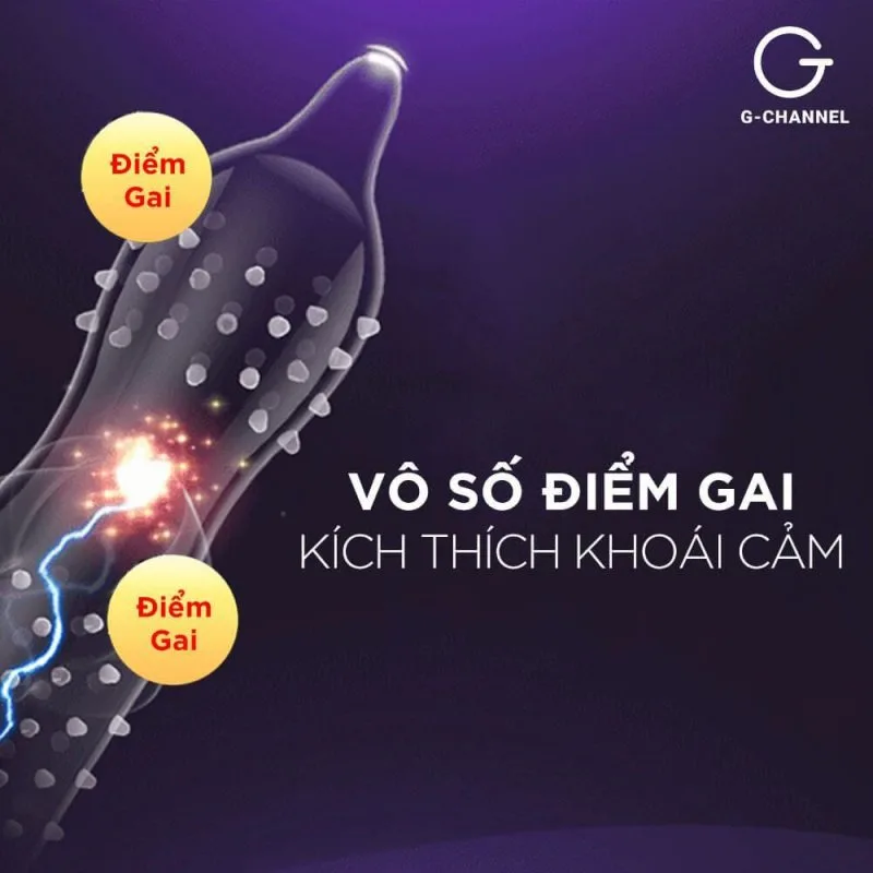 Bao cao su Sagami Feel Up - Siêu điểm nổi - Hộp 10 cái — ảnh 4