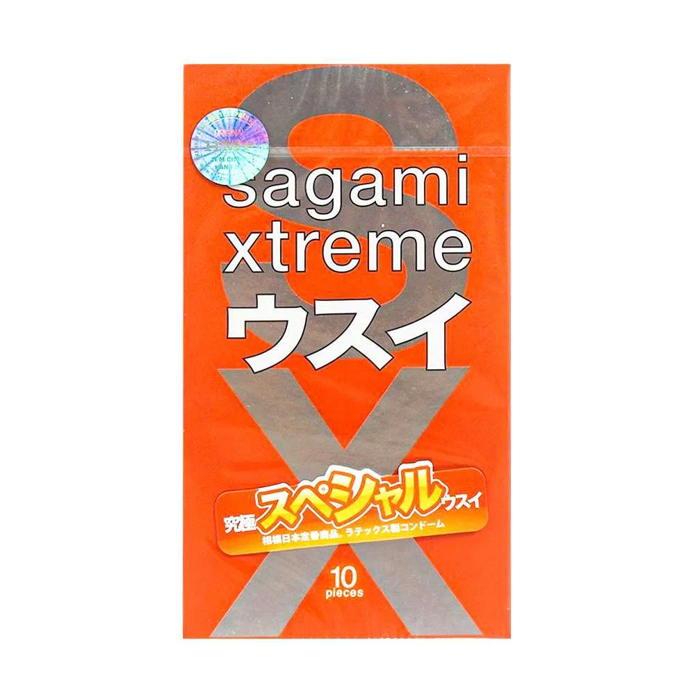 Bao cao su Sagami Xtreme Love Me Gold Cam Hộp 10 cái, an toàn, thoải mái — ảnh 2
