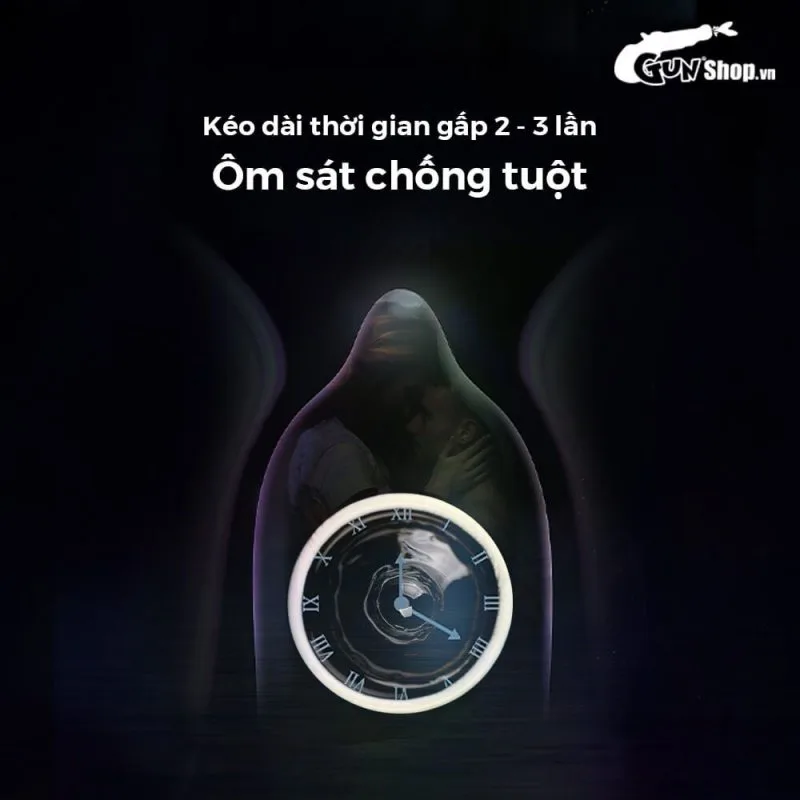 Bao cao su siêu mỏng Shell Invisible kéo dài thời gian an toàn 10 cái — ảnh 8