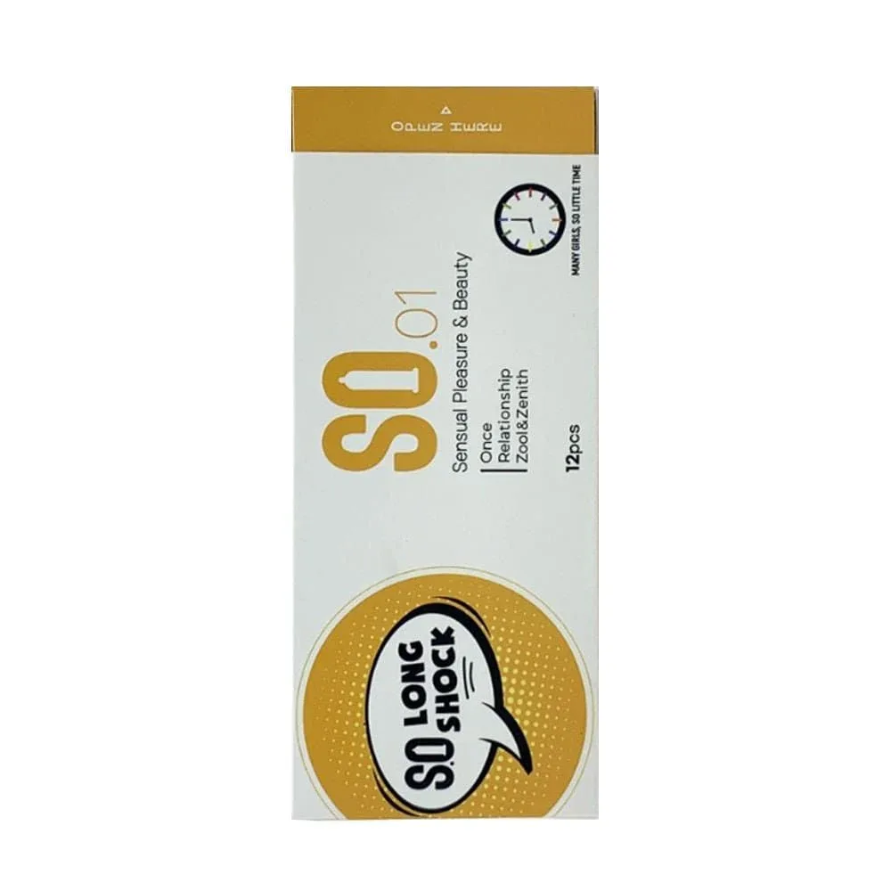 Bao cao su SO Long Shock siêu mỏng kéo dài cực thích hộp 12 cái — ảnh 2