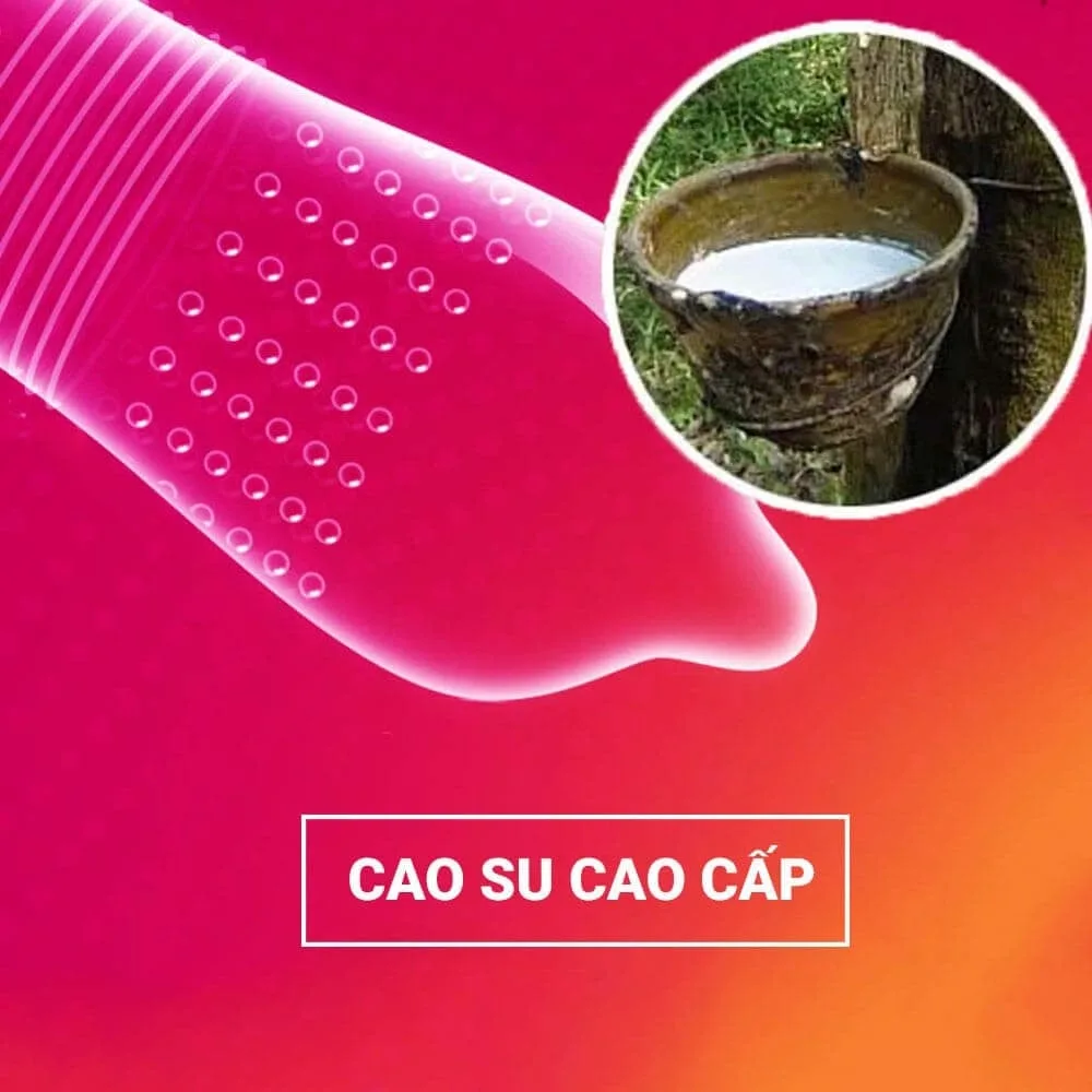 Bao cao su Super Gold siêu gai siêu gân hộp 2 cái – an toàn, kích thích — ảnh 5