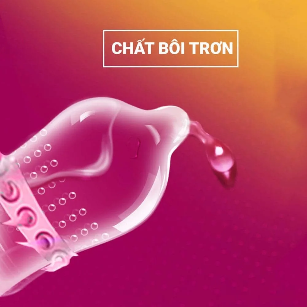 Bao cao su Super Gold siêu gai siêu gân hộp 2 cái – an toàn, kích thích — ảnh 6