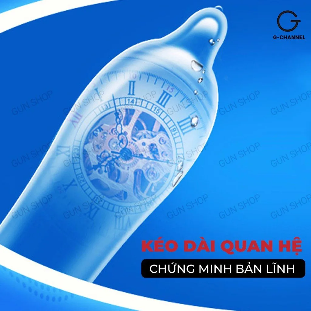 Bao cao su Toshiro Long Shock 4in1 - Kéo dài thời gian - Hộp 10 cái — ảnh 5