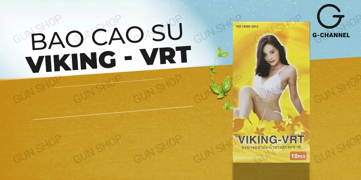 Bao cao su Viking Trơn - Mỏng trơn - Hộp 10 cái — ảnh 2