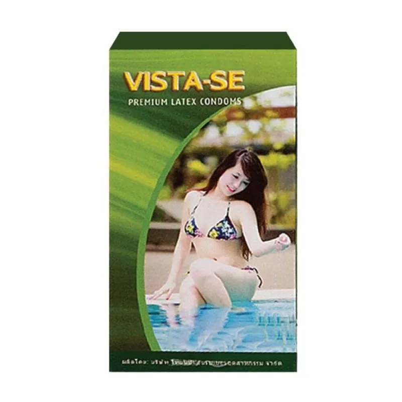 Bao cao su Vista siêu mỏng chất lượng cao hộp 10 chiếc bảo vệ an toàn — ảnh 3
