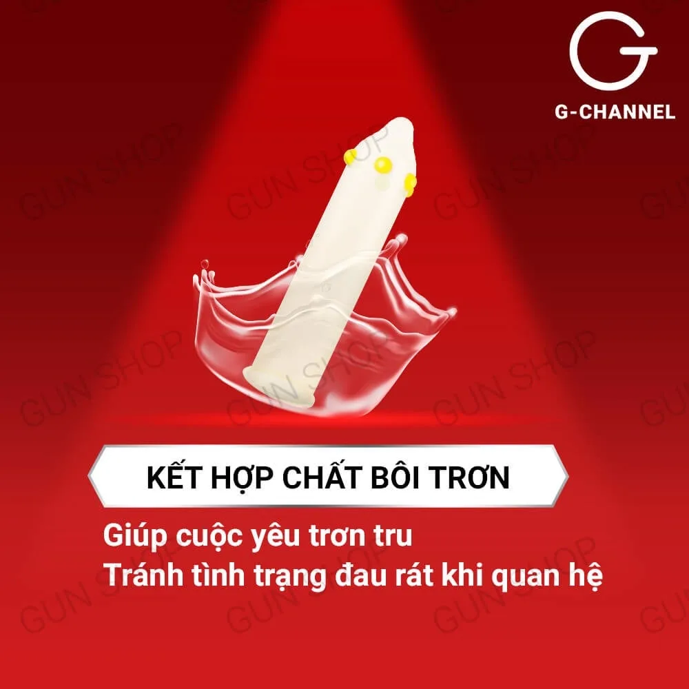 Bao cao su X-men siêu bi gai li ti, hộp 1 cái, tăng khoái cảm — ảnh 5