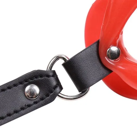 Bịt Miệng Silicon Hình Môi O-Ring Chrontier Dụng Cụ BDSM Hỗ Trợ Oral Sex — ảnh 3