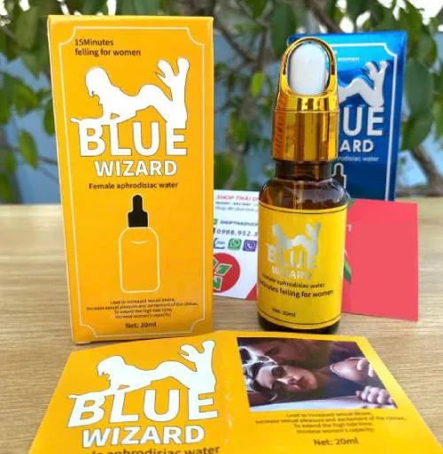Blue Wizard Gold 20ml Thuốc Kích Dục Nữ Dạng Nước Loại Mạnh — ảnh 4