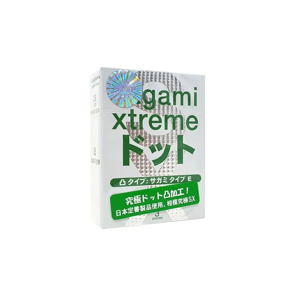 Bộ 2 Hộp Bao Cao Su Sagami Xtreme Xanh Siêu Mỏng Gai 3 Cái Giá Tốt — ảnh 2