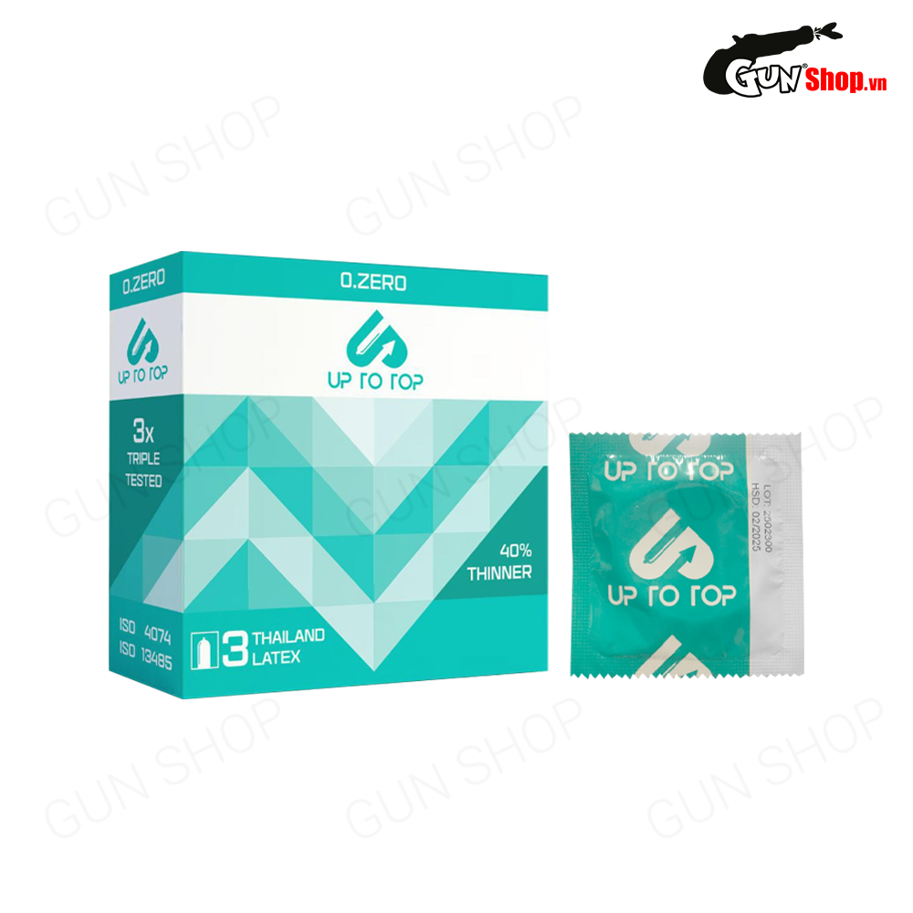 Bộ 2 Hộp Bao Cao Su Up To Top 0.Zero Siêu Mỏng, An Toàn Tối Ưu — ảnh 5