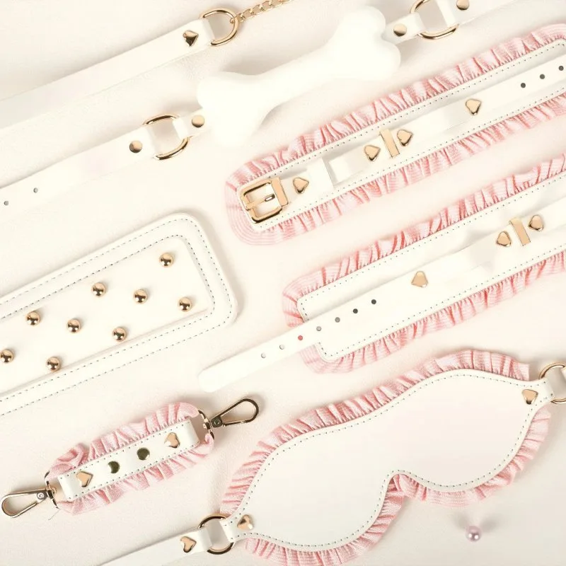 Bộ Bondage Pink Maid - Phụ Kiện BDSM Nhập Vai Hầu Gái Quyến Rũ — ảnh 2