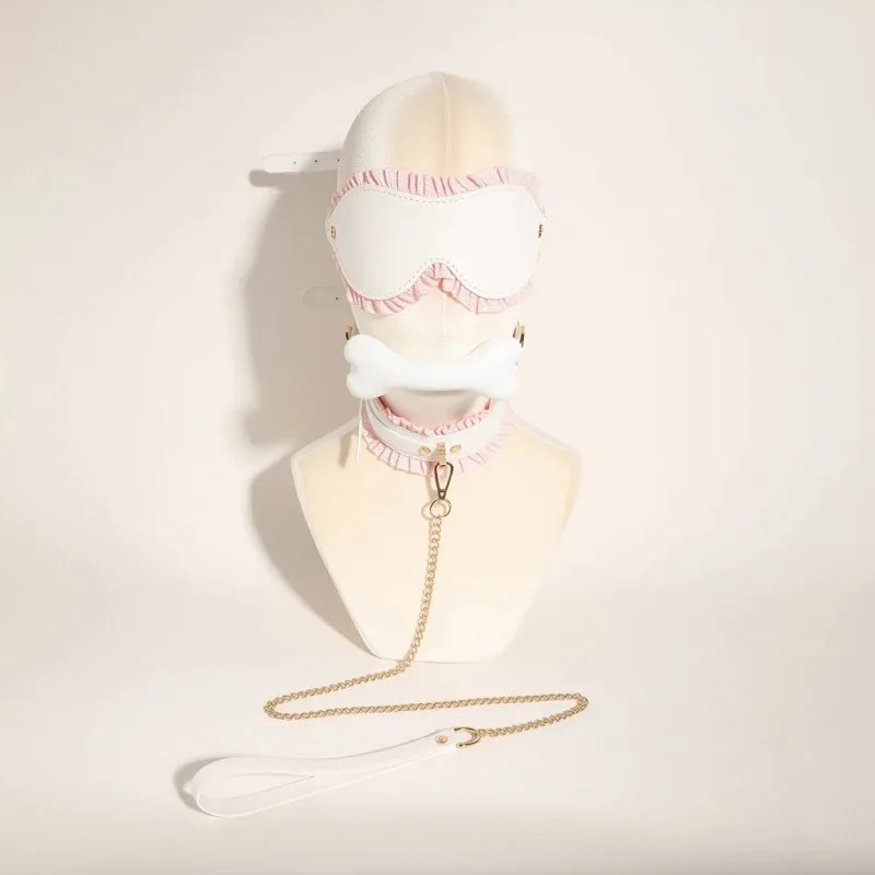 Bộ Bondage Pink Maid - Phụ Kiện BDSM Nhập Vai Hầu Gái Quyến Rũ — ảnh 8