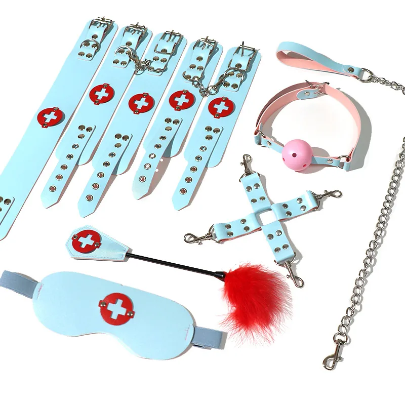 bộ đồ bdsm 8 món cospay cô y tá Bộ đồ cosplay 8 món nữ y tá JIUAI BDSM gợi cảm hút ánh nhìn — 2. Chất liệu an toàn – Độ bền cao – Thiết kế sang trọng