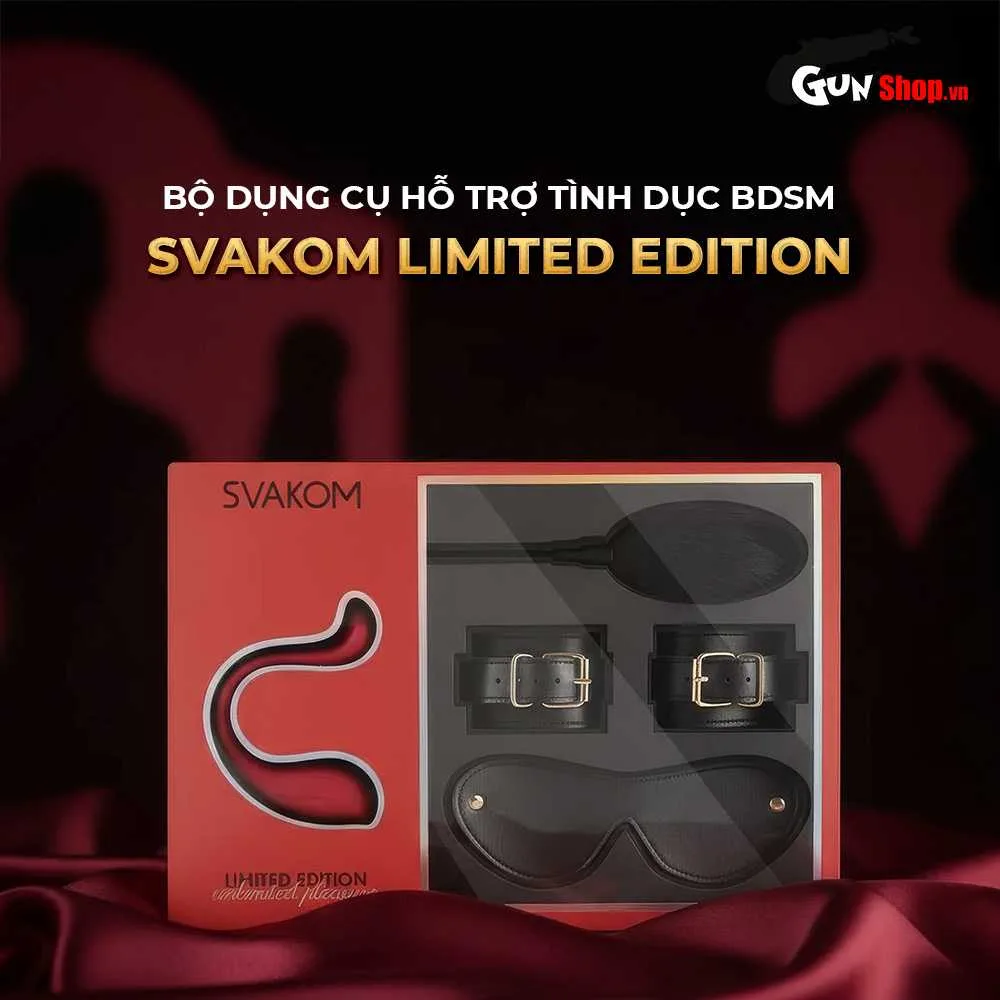 Bộ dụng cụ bạo dâm BDSM Svakom Limited Edition đồ chơi hỗ trợ — ảnh 4