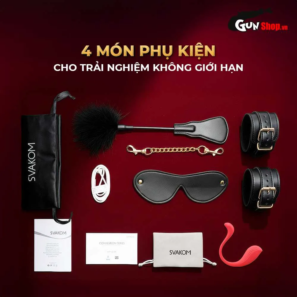 Bộ dụng cụ bạo dâm BDSM Svakom Limited Edition đồ chơi hỗ trợ — ảnh 5