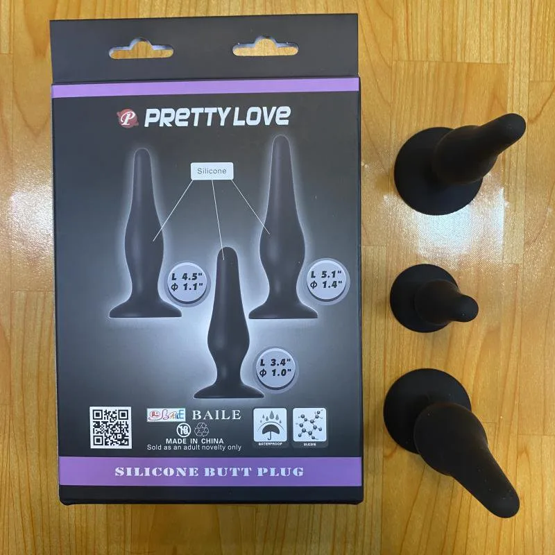 Bộ dụng cụ kích thích hậu môn mới bắt đầu Pretty Love Mini an toàn dễ dùng — ảnh 9