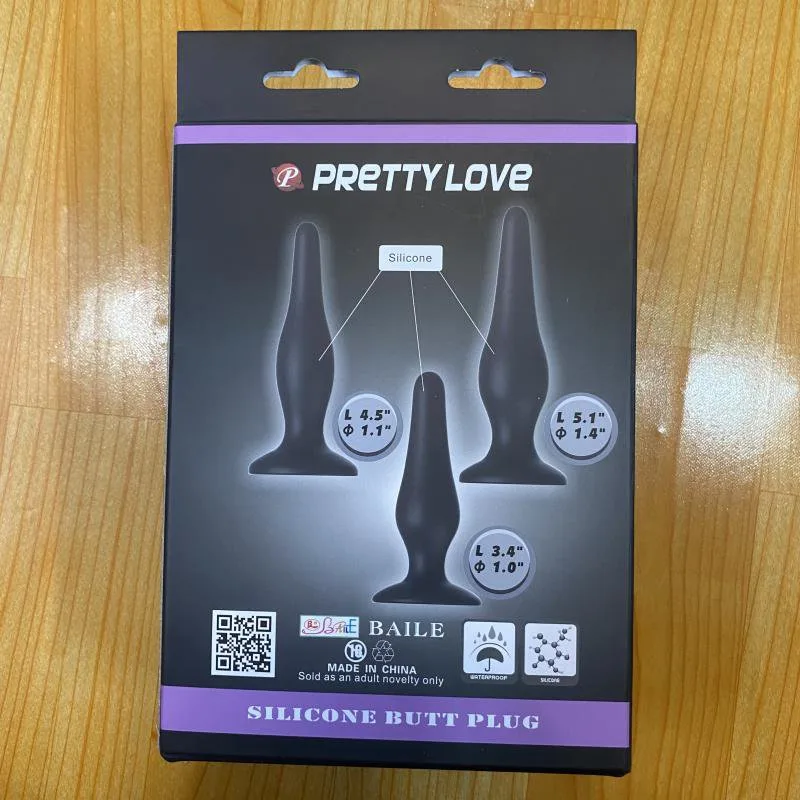 Bộ dụng cụ kích thích hậu môn mới bắt đầu Pretty Love Mini an toàn dễ dùng — ảnh 8