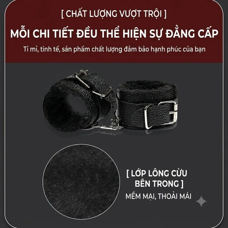 Bộ dụng cụ roi da BDSM tăng khoái cảm kích thích mạnh mẽ trải nghiệm — ảnh 3