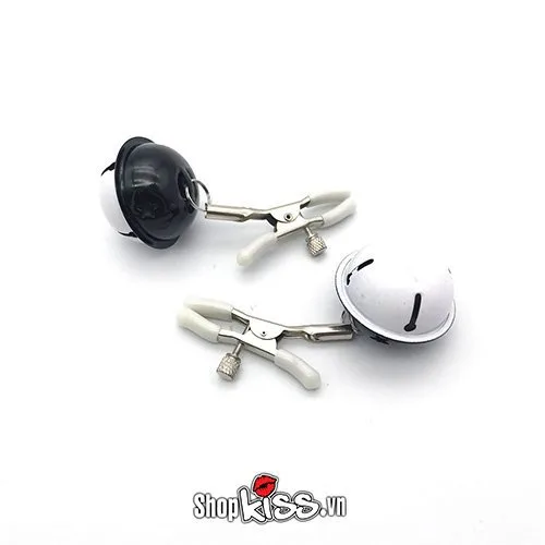 Bộ kẹp vú chuông lục lạc BZ09V siêu kích thích, chất liệu kim loại cao cấp — ảnh 3