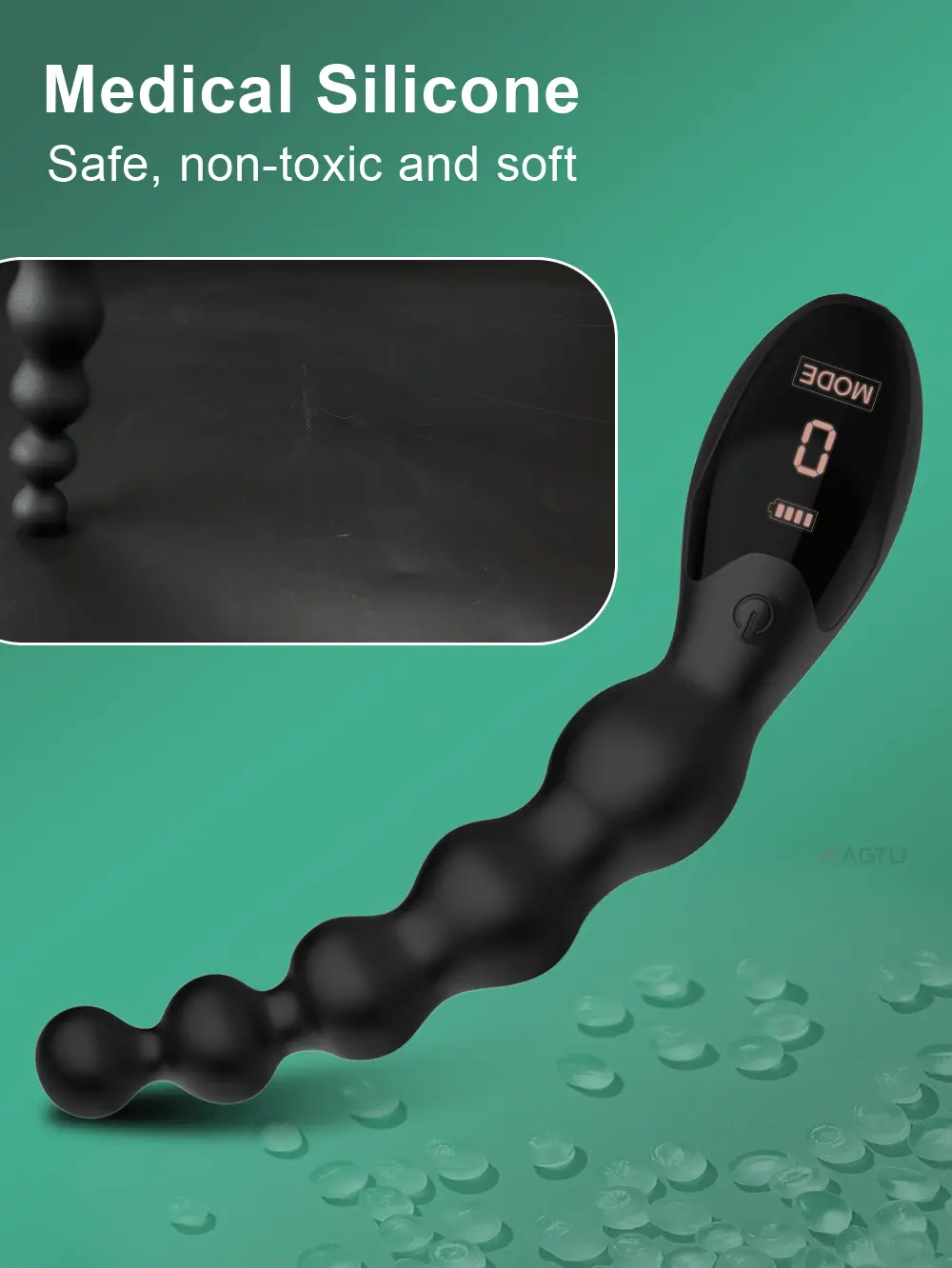 Que rung hậu môn massage tiền liệt tuyến màn hình LED cao cấp — ảnh 6