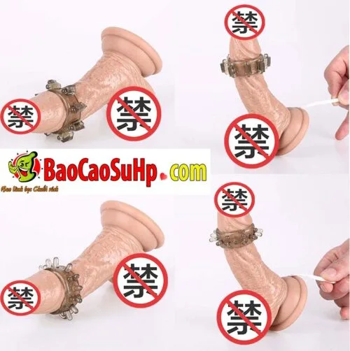 Bộ vòng đeo dương vật Coc Super XHN Support Ring gồm 4 vòng TPE siêu mềm mại — ảnh 5