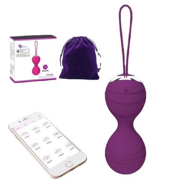 Bóng Kegel cao cấp điều khiển app giúp se khít âm đạo hiệu quả