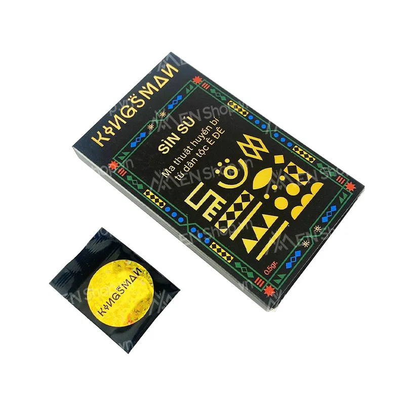 Bột sìn sú Kingsman 0.5gr tăng cường sinh lý kéo dài hiệu quả