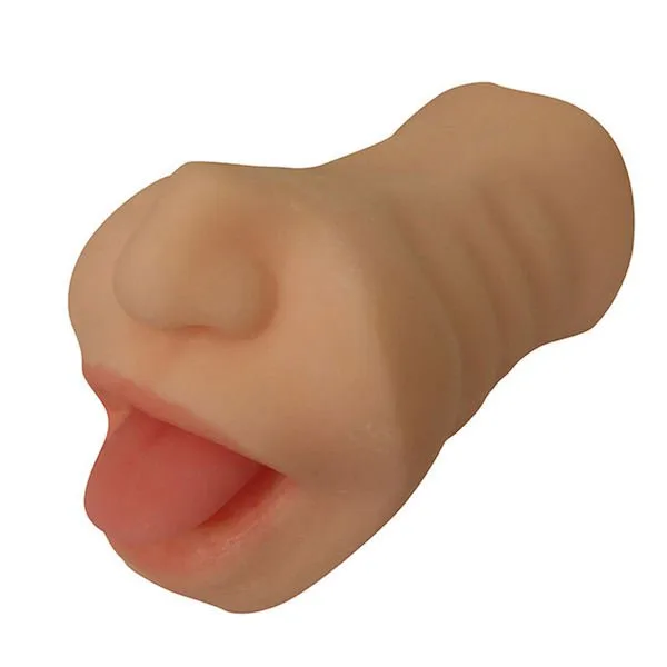 Bướm giả kèm miệng lưỡi liếm âm đạo giả 2 đầu 530g cho nam thủ dâm — ảnh 2