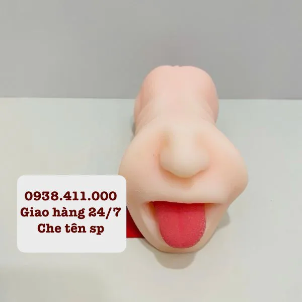 Bướm giả kèm miệng lưỡi liếm âm đạo giả 2 đầu 530g cho nam thủ dâm — ảnh 3