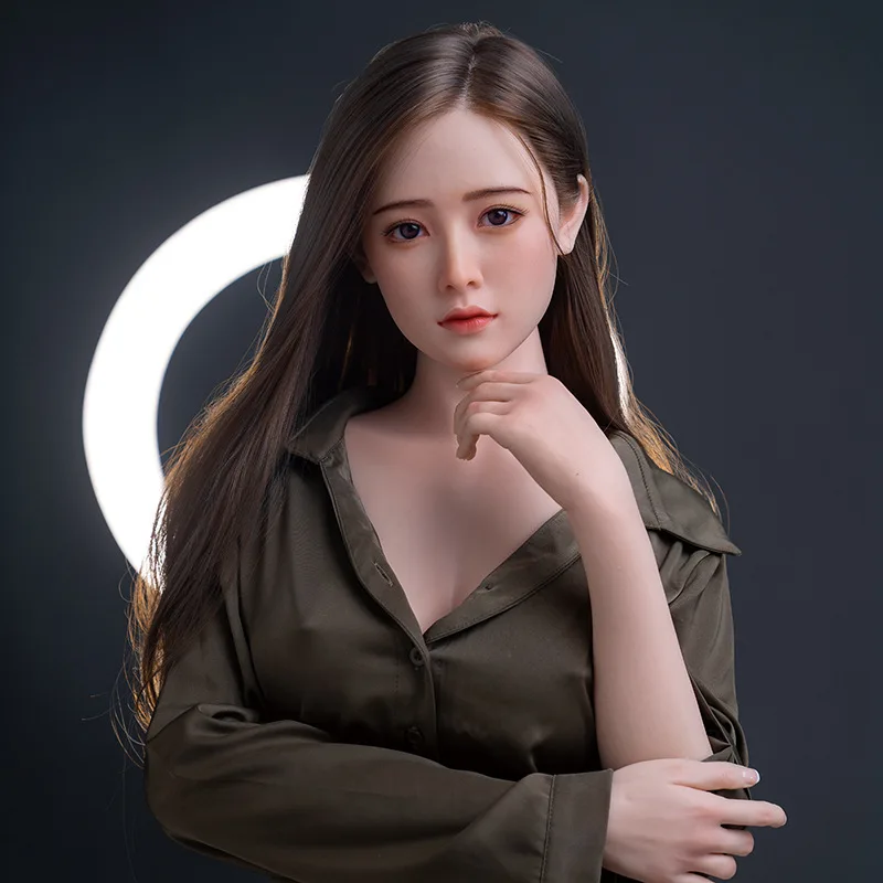 Búp bê tình dục silicone cao cấp gợi cảm cao 170cm giống người thật Búp bê silicone 170cm giống thật cao cấp bền đẹp hấp dẫn — Gương mặt xinh đẹp, thanh tú, pha nét Á – Âu, ánh mắt biết