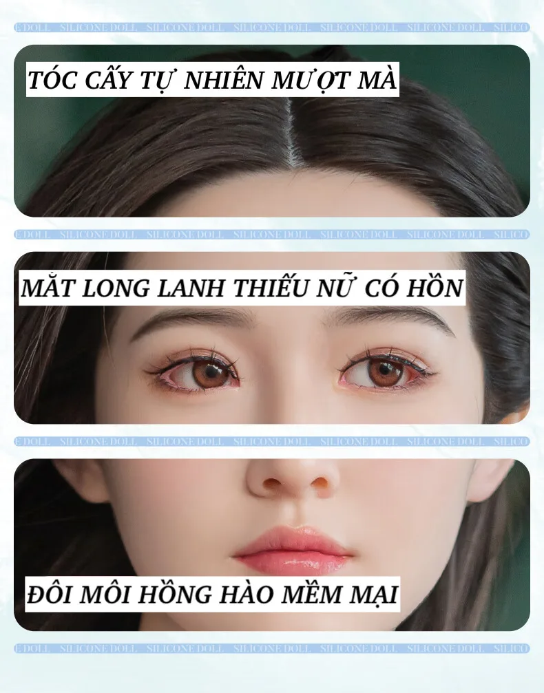 Búp bê tình dục silicone cao cấp tiên nữ Feifei cao 165cm phát tiếng giống người thật Búp bê silicone Feifei 165cm cao cấp, phát âm chân thực — FEIFEI – VẺ ĐẸP KHÓ CƯỠNG, MỀM MẠI NHƯ NGƯỜI THẬT