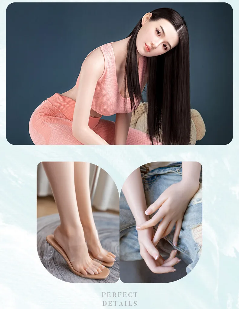Búp bê tình dục silicone cao cấp tiên nữ Feifei cao 165cm phát tiếng giống người thật Búp bê silicone Feifei 165cm cao cấp, phát âm chân thực — Bạn sẽ cảm nhận được sự kích thích mạnh mẽ trong từng nhịp