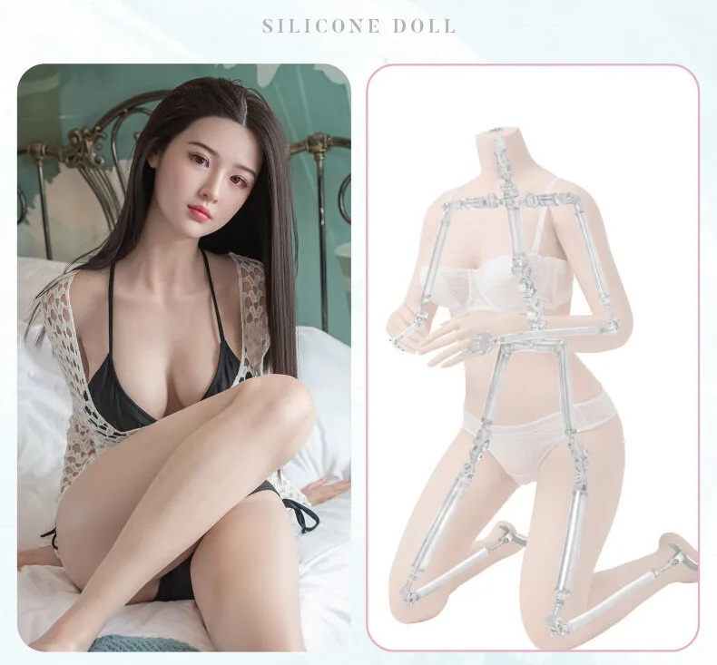 Búp bê tình dục silicone cao cấp tiên nữ Feifei cao 165cm phát tiếng giống người thật Búp bê silicone Feifei 165cm cao cấp, phát âm chân thực — KHUNG XƯƠNG 43 KHỚP – ĐÁP ỨNG MỌI TƯ THẾ, KHÔNG GIỚI HẠN