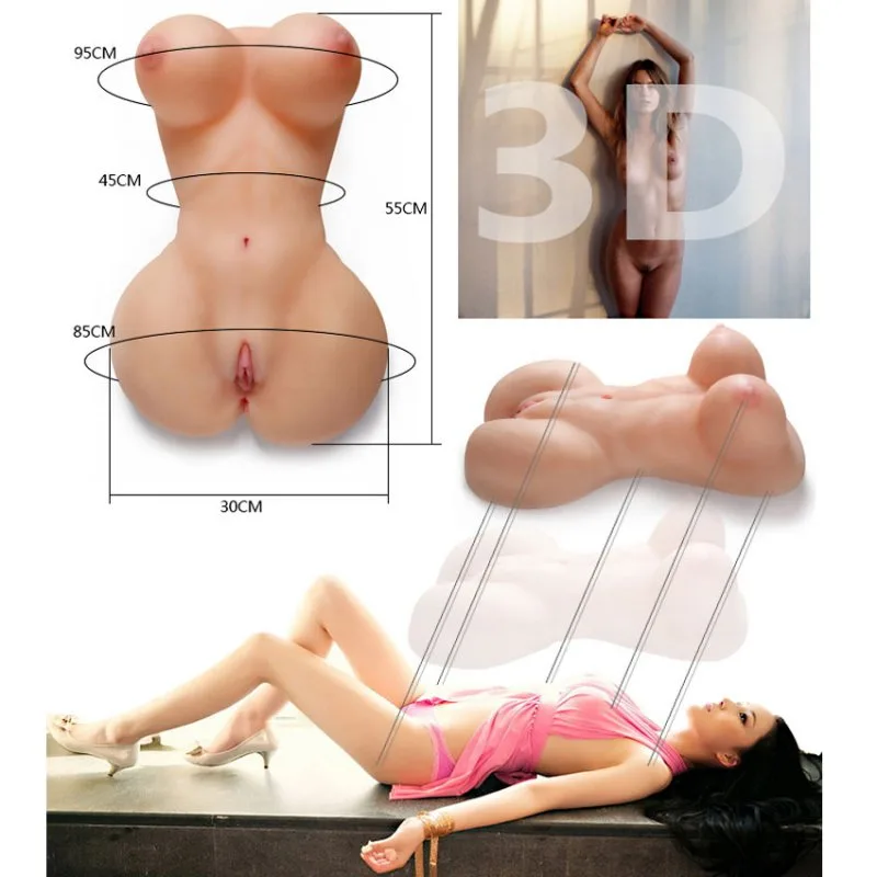Búp bê tình dục bán thân silicon Fuck Me Bare Lovetoy — ảnh 6