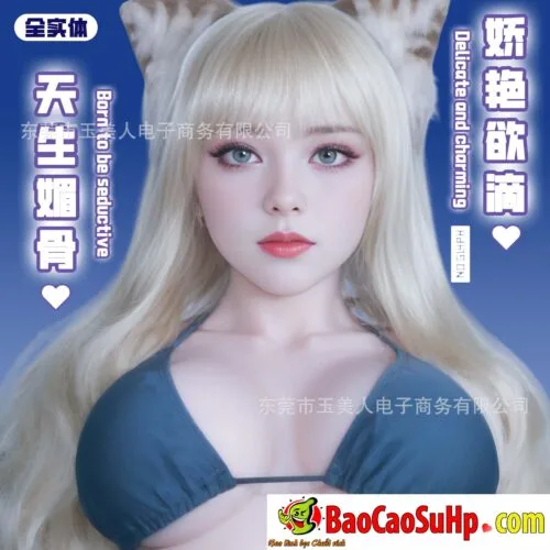 Búp bê tình dục bán thân Tracy Cat múp mập 25kg đầu TPE chuẩn Mực An Toàn Quốc Tế — ảnh 3