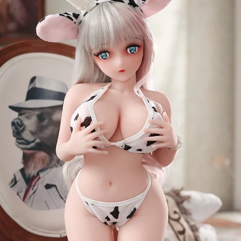 Búp Bê Tình Dục Silicon Aisha Mini 65cm Phong Cách Anime Nhật Bản Chân Thực — ảnh 4