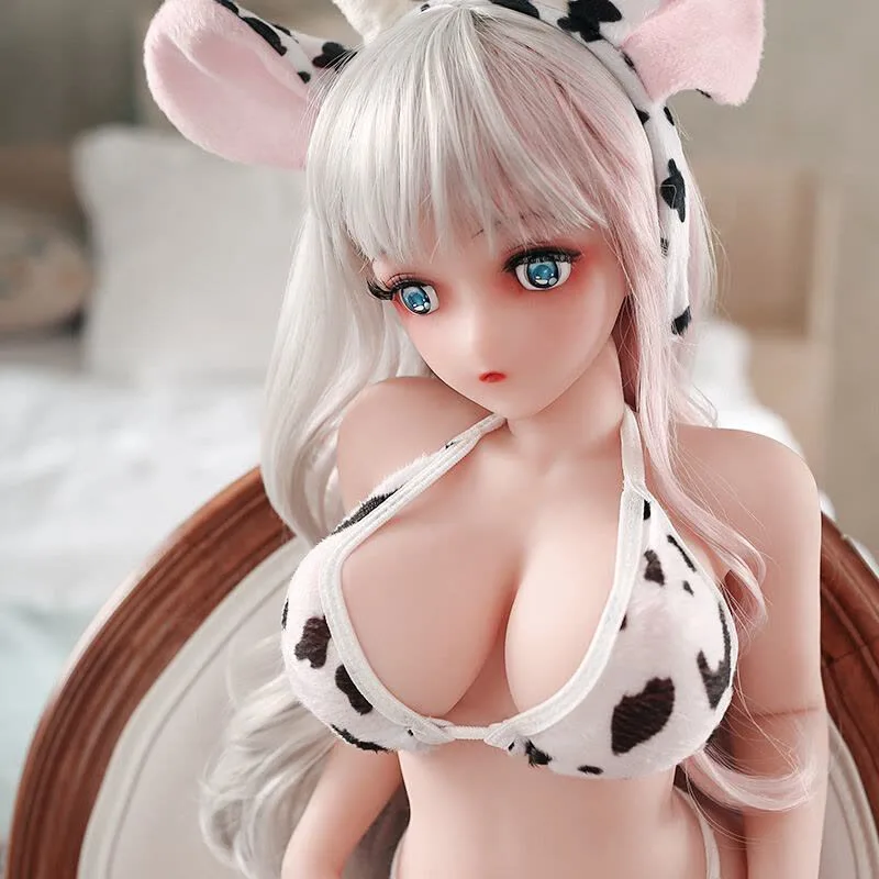 Búp Bê Tình Dục Silicon Aisha Mini 65cm Phong Cách Anime Nhật Bản Chân Thực — ảnh 2
