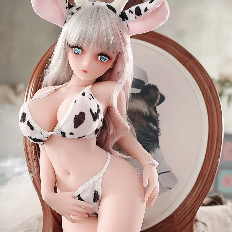 Búp Bê Tình Dục Silicon Aisha Mini 65cm Phong Cách Anime Nhật Bản Chân Thực — ảnh 3