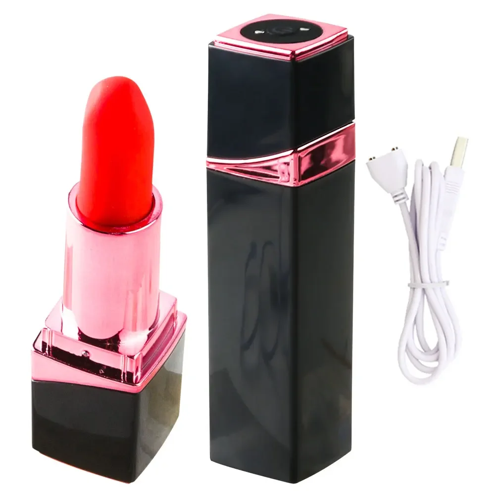 Trứng rung thỏi son nhỏ gọn sạc USB giá tốt kích thích phê — hình 14