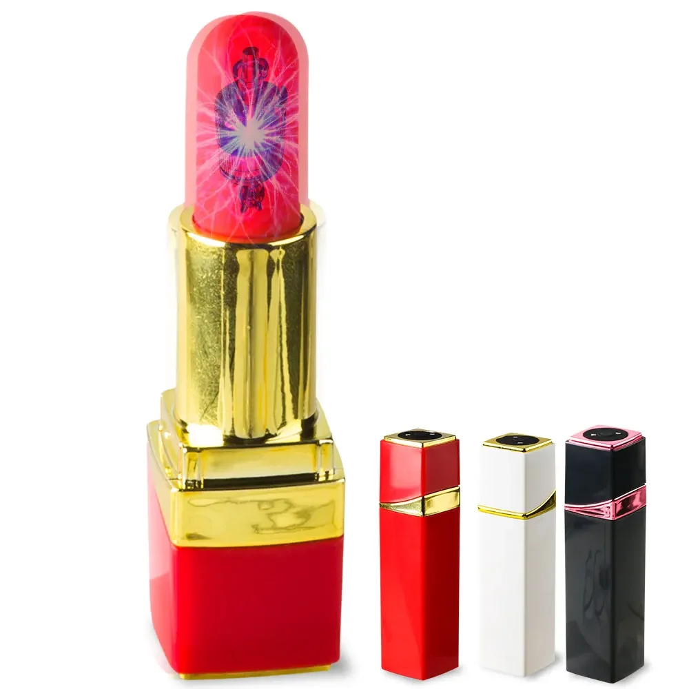 Trứng rung thỏi son nhỏ gọn sạc USB giá tốt kích thích phê — hình 11