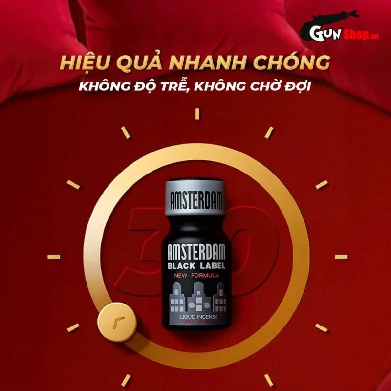 Chai Popper PWD USA Amsterdam Grey 10ml tăng khoái cảm cực đỉnh — ảnh 3