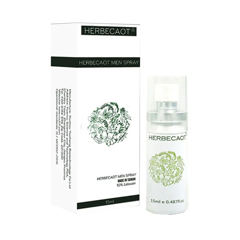 Herbecaot Đài Loan 15ml xịt kéo dài thời gian siêu hiệu quả