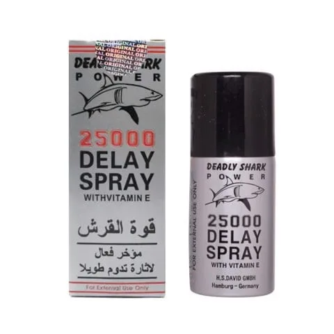 Chai Xịt Đức Power Deadly Shark 25000 Kéo Dài Thời Gian Phái Mạnh Tăng Cường Sức Mạnh