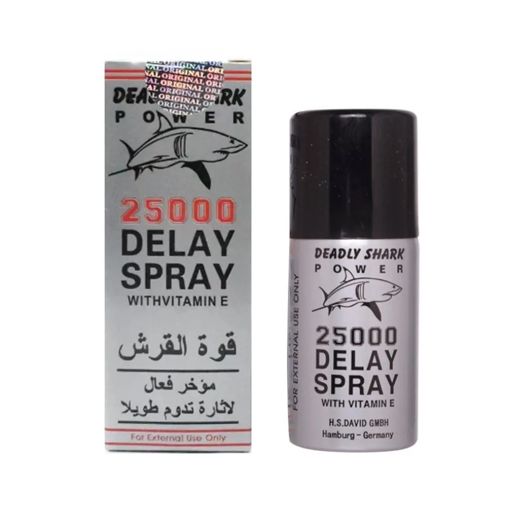 Chai Xịt Đức Power Deadly Shark 25000 Kéo Dài Thời Gian Phái Mạnh Tăng Cường Sức Mạnh — ảnh 2