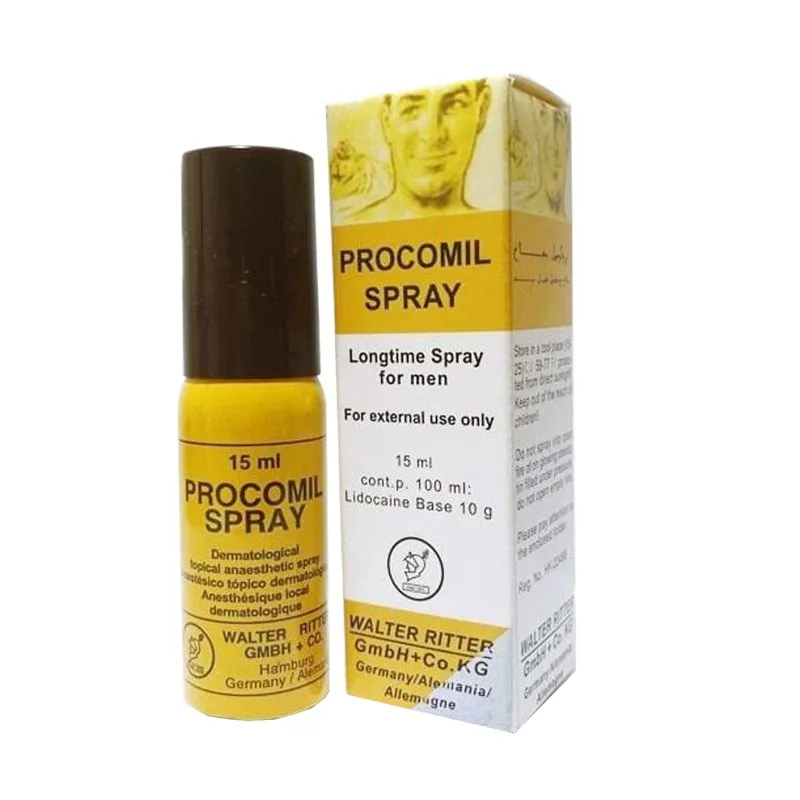 Chai xịt Procomil Đức 15ml kéo dài quan hệ an toàn hiệu quả