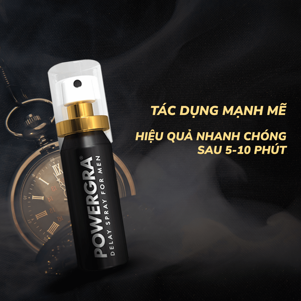 Chai xịt Mỹ Powergra Delay Spray For Men - Kéo dài thời gian - Chai 13ml — ảnh 4
