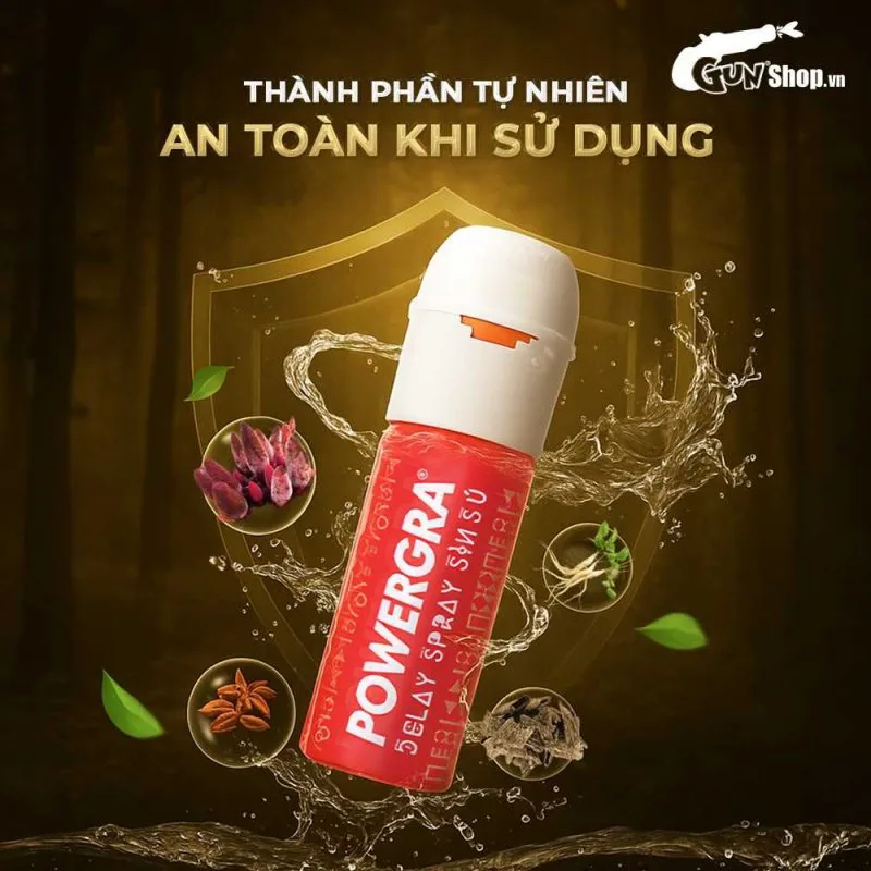 Powergra Delay Spray Sìn Sú 12ml kéo dài thời gian tăng khoái cảm — ảnh 6