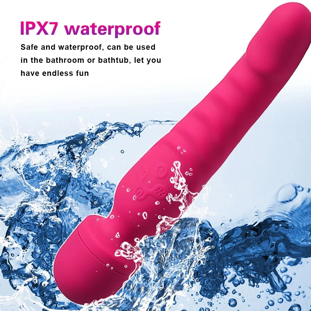 Chày rung 2 đầu Magic Wand massage điểm G kích thích cực đã — hình 14